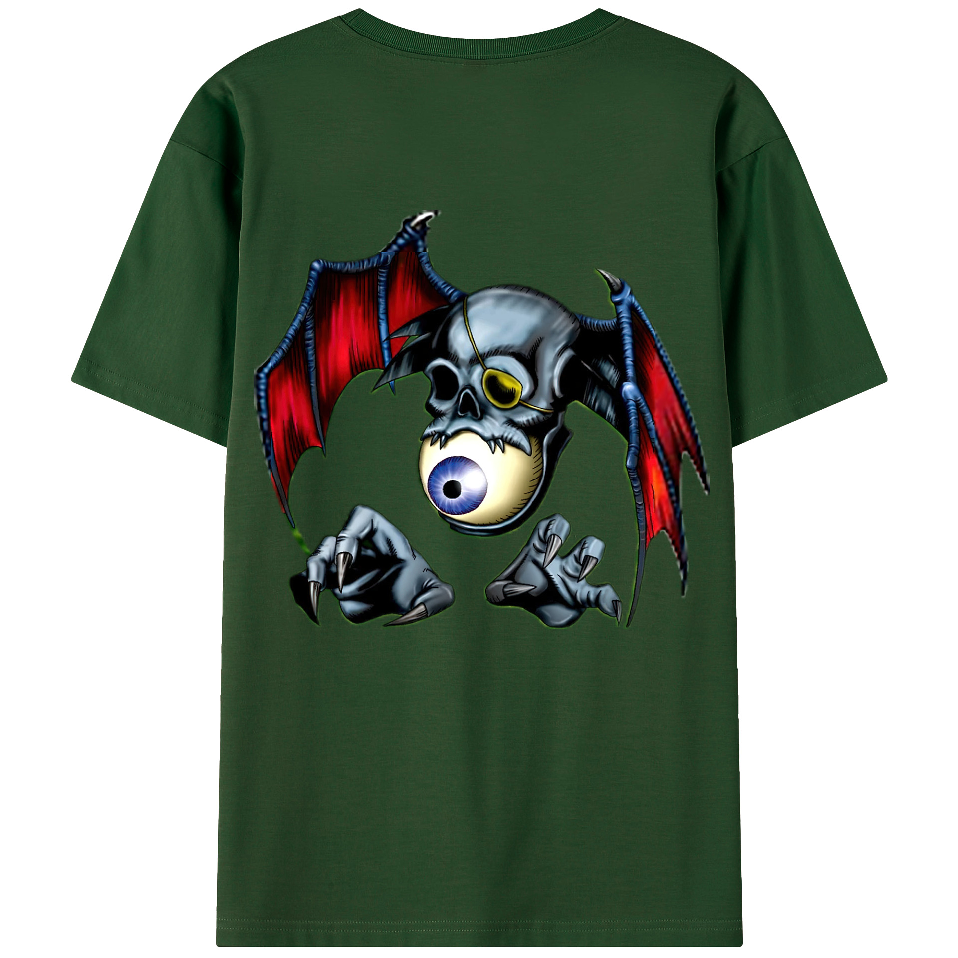 （画像用） 遊☆戯☆王 Yu-Gi-Oh! 綿100％半袖Tシャツ（背面プリント）